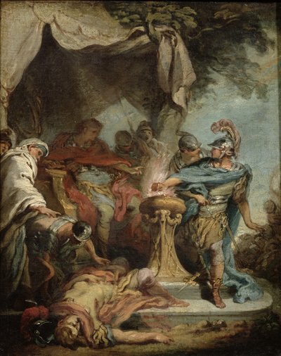 Mucius Scaevola vor Porsenna von François Boucher